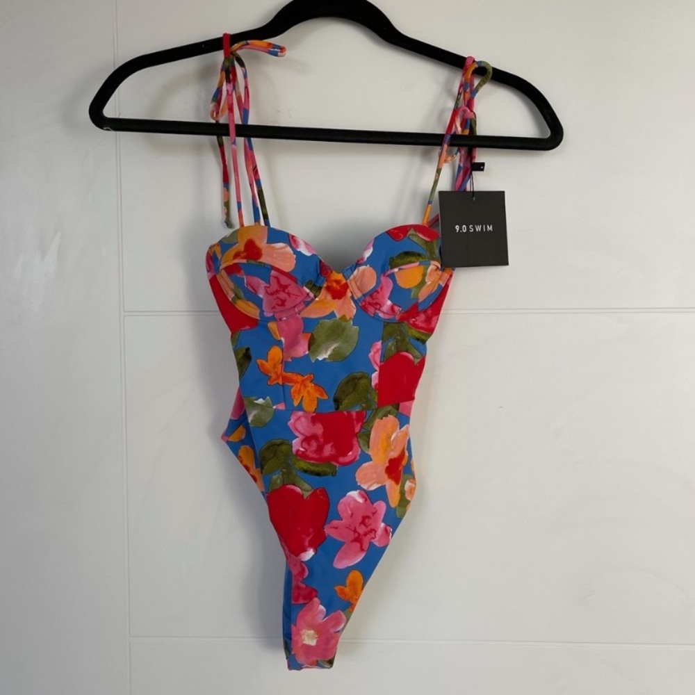 9.0 SWIM | floral one piece